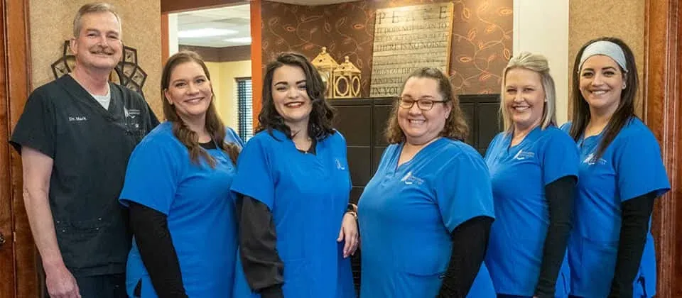 The Summit Pointe Dental team with Dr. McFerran